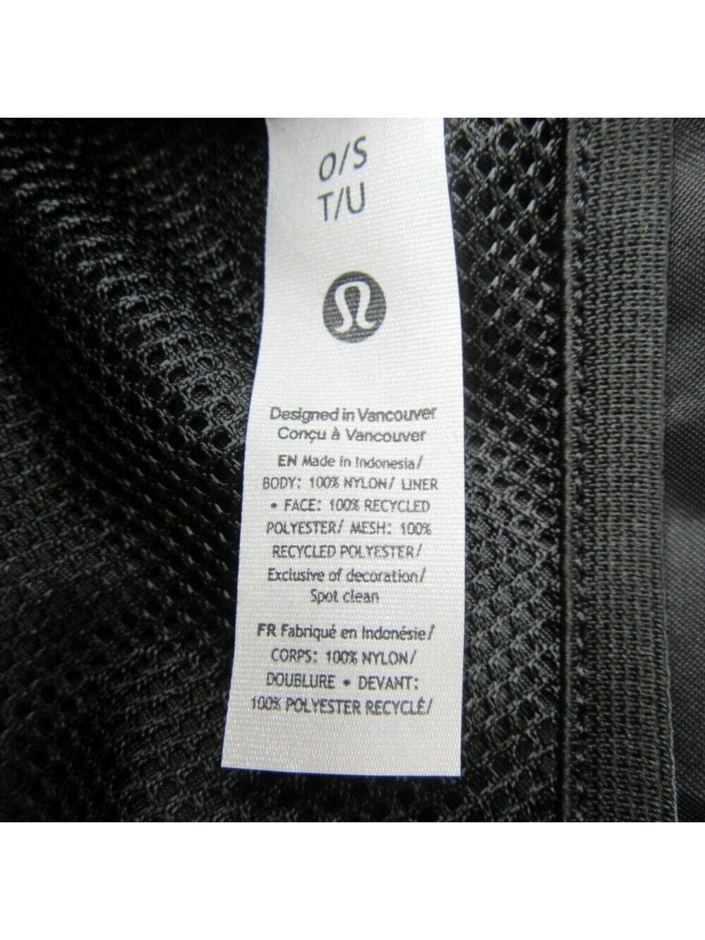 Lululemon Everywhere Belt Bag "Wordmark" Black (1L) Travel Vacation NEW - Picture 14 of 16